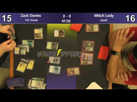 Zack Davies (UG Snow) vs Mitch Lody (Jund) - Sunday Night Modern 7/21/19