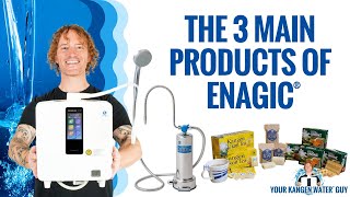 The 3 Main Enagic® Products... Kangen 8 Ionizer, Anespa DX Mineral Ion