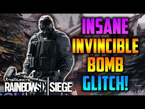 INSANE *NEW* INVINCIBLE BOMB GLITCH! (HIDING) - Rainbow Six Siege