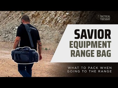 What To Pack When Going To The Range - Savior Equipment Range Bag - Tactical Tuesday