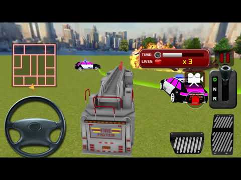 Fire Truck Rescue Simulator 3D -  Firefighter Emergency Truck Driver #8 - Android Gameplay