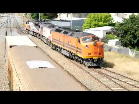 EMD streamliners highlight this Goulburn Main South line mix. November 2021