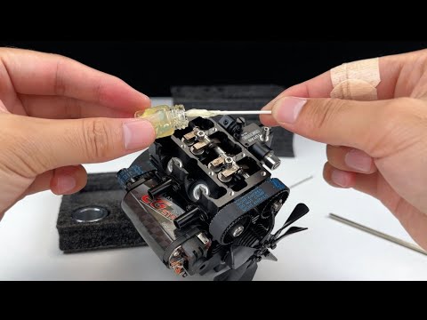 VORTRIXE&TOYAN FS-L200AC Twin-Cylinder Mini Engine Model Kit Ultimate Assembly Guide！