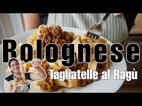 How to Make Tagliatelle al Ragù - The REAL "Pasta Bolognese"