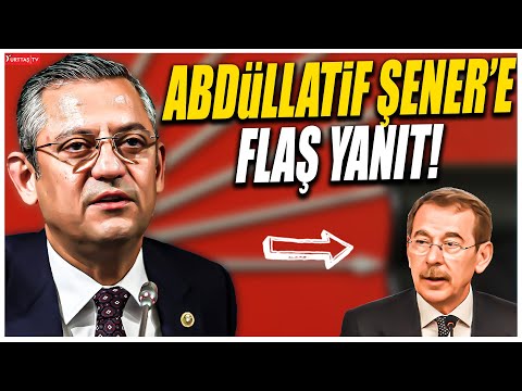 Özgür Özel’den Abdüllatif Şener’e flaş yanıt! CHP’lilerden özür diledi!