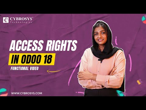 How to Manage Access Rights & User Types in Odoo 18 | Odoo 18 New Features | Odoo 18 Release Date