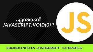 Whats JavaScript:void(0) Method | JavaScript Malayalam Tutorials