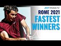 Fastest ATP Tennis Winners | Rome 2021 ⚡️