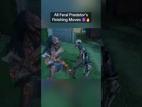ALL FERAL PREDATOR’S FINISHING MOVES 😈🔥 #blackops6 #callofduty #thehaunting #feralpredator