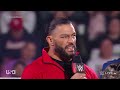 Roman Reigns Final Promo Before WrestleMania 38 WWE Raw 3 28 22 Full Segment