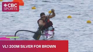 Canada's Benjamin Brown claims Paracanoe silver medal at World Cup in Montreal | #CBCSports