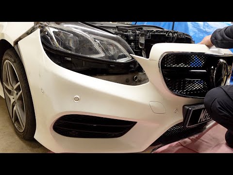Mercedes W212 | E63 AMG Grille Install