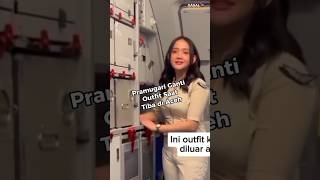Download lagu This beautiful flight attendant changed her outfit when she arrived in Aceh #shorts mp3