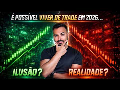 É possível viver de trade em 2026 ou isso é ilusão?