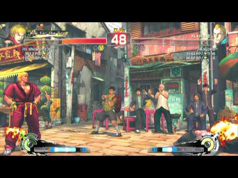 SSF4 AE: Its showtime360(Ken) vs pikagoma(Abel) - HD 720p