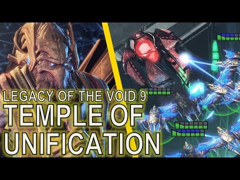 Starcraft II: Legacy of the Void Mission 9 - Temple of Unification [ALL ACHIEVEMENTS!]
