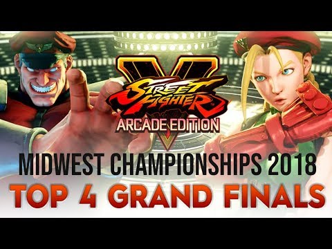 [ SFV:AE ] Midwest Championships 2018 - TOP 4 GRAND FINALS (1080p/60fps)