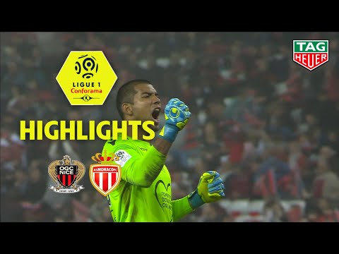 OGC Nice - AS Monaco ( 2-0 ) - Highlights - (OGCN - ASM) / 2018-19
