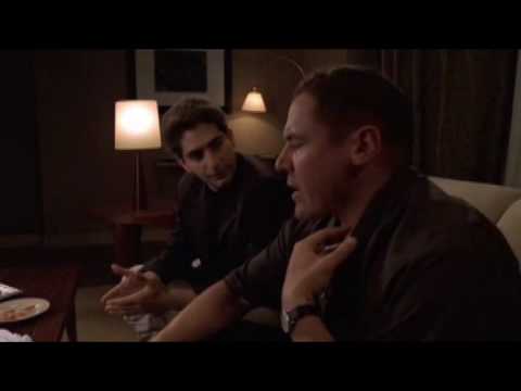 Jon Favreau on The Sopranos - with Christopher (Michael Imperioli)