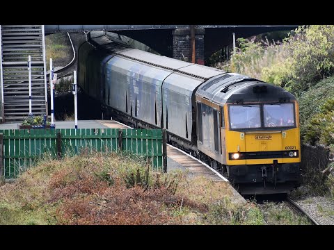 GBRf Class 60 No. 60021 on 6E17 Edge Lane Junction - Drax Aes @ Cow Lane on 03.09.22 - HD