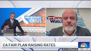 NBC Bay Area: Rate Hike Coming For California Fair Plan Customers