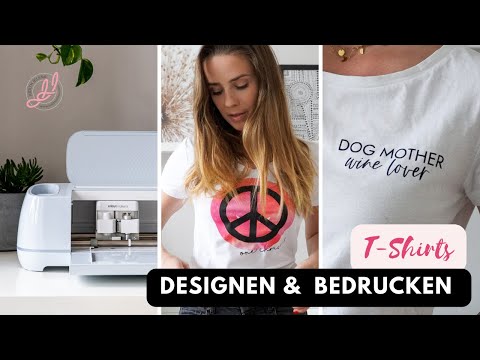 T-Shirts selbst designen und bedrucken mit dem Cricut Maker oder Joy | DIY