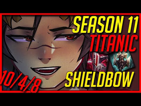 SEASON 11 SETT JUNGLE WITH NEW MYTHIC ITEM IMMORTAL SHIELDBOW IS BROKEN - League of Legends