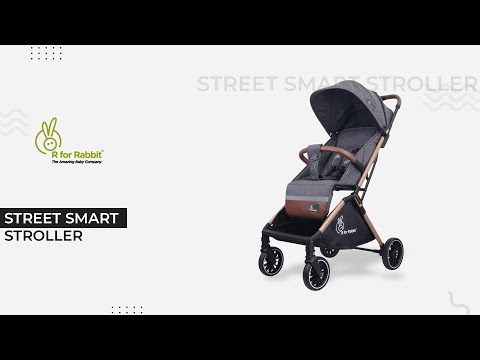R for Rabbit Street Smart Auto Fold Stroller For Kids Installation Video