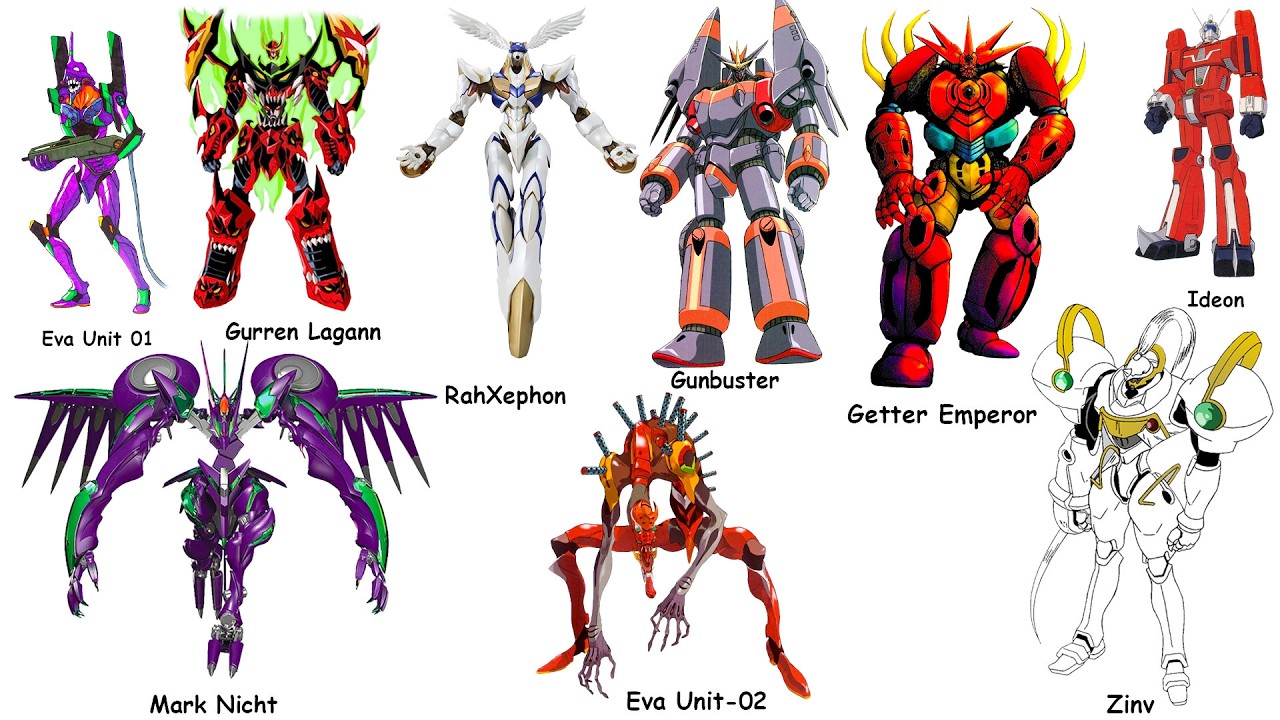 Deadliest Mechas in Anime
