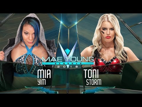 Toni Storm Vs Mia Yim: Mae Young Classic #WWE2K19 #MYC