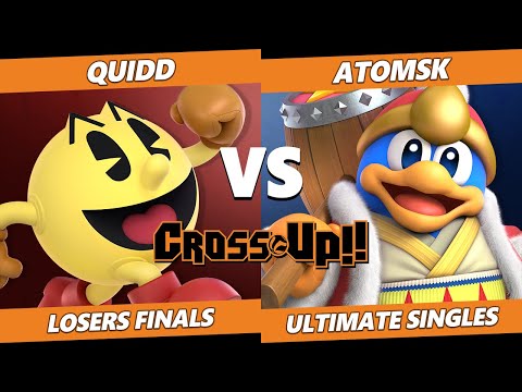 CROSSxUP Losers Finals - Atomsk (Dedede) Vs. Quidd (Pac-Man) SSBU Ultimate Tournament