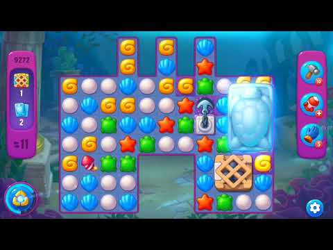 Fishdom Super Hard Level 9272 (with Double Lightning Booster) @choraelmin