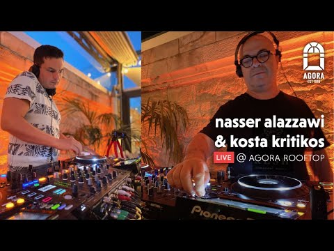 📀 Organic & Melodic House DJ Set | Agora Rooftop (Limassol) | nasser alazzawi & kosta kritikos
