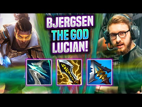 BJERGSEN IS A GOD WITH LUCIAN! - TL Bjergsen Plays Lucian Mid vs Talon! | Season 2022