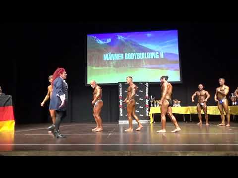 Männer Bodybuilding bis 80kg @DBFV Int  Süddeutsche Meisterschaft 2022