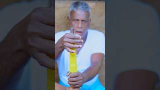 New way to grip your cricket bat !😱 No cone needed #shorts #cricket #batgrip