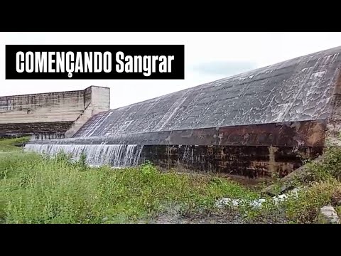Sangria da Barragem de Mamoeiro Antonina do Norte Ceará mais água para Rio Jaguaribe Orós 05/03/2026