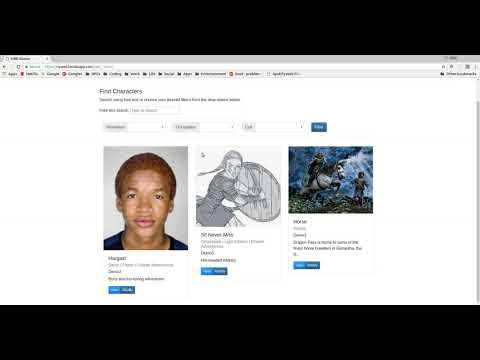 Runequest in Glorantha Character App - Episode 6 - Character Operations
