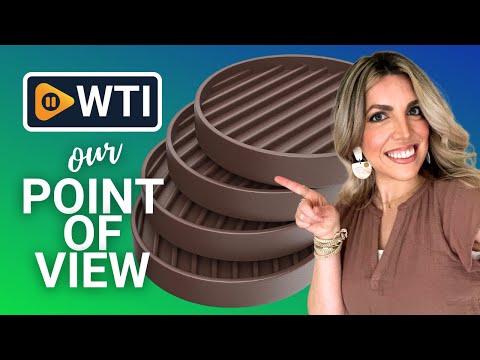 CasterMaster Non Slip Furniture Pads for Hardwood Floors - 2x2 Brown Round Rubber Feet for Furniture - Anti Slip Couch Stoppers to Prevent Sliding - Floor Protectors (Set of 4) - WTI product video review