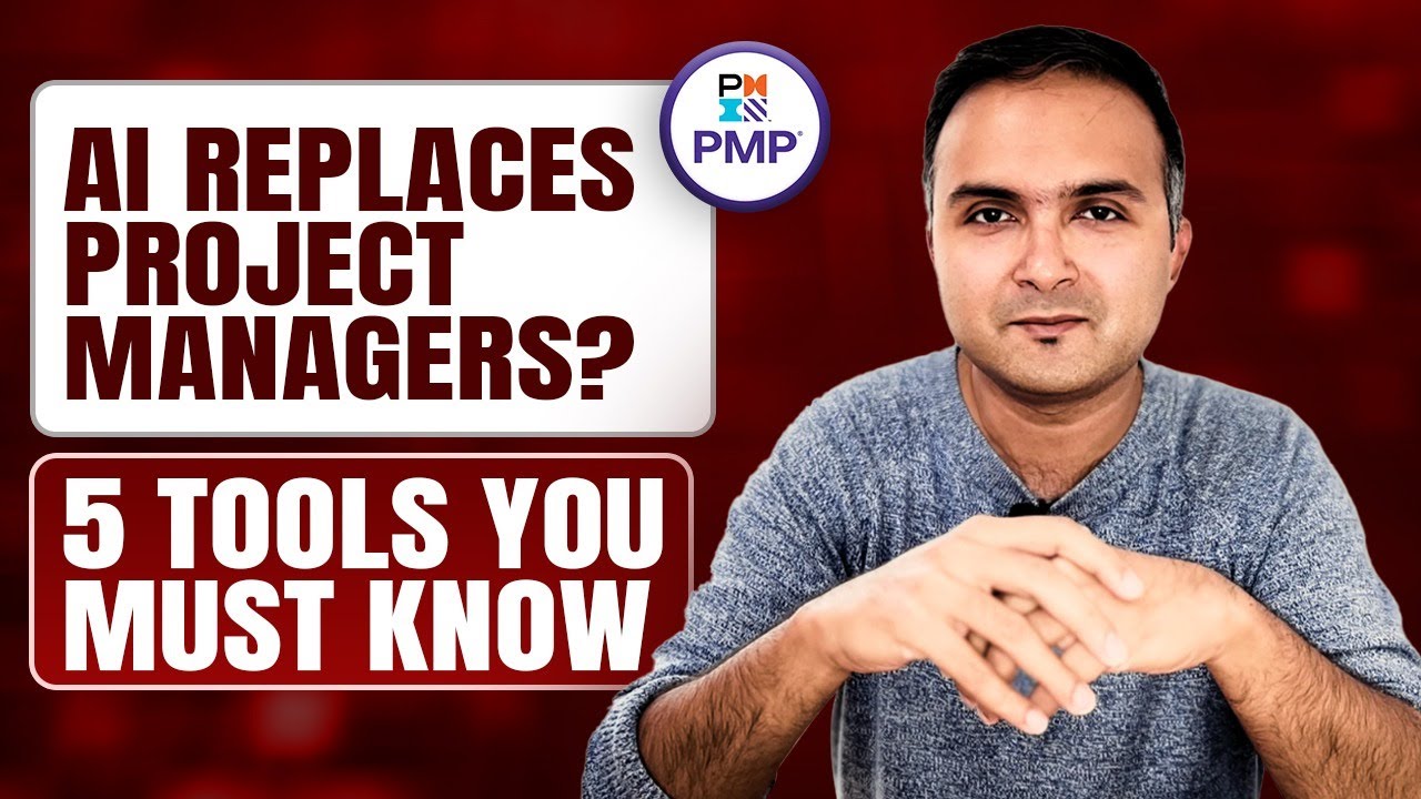 5 AI Tools That Will Replace 99% of Project Management Work - AI for Project Managers | PMPwithRay