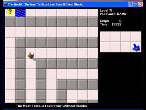 Let's Play Chip's Challenge: TCCLPRejects level 71 part 2