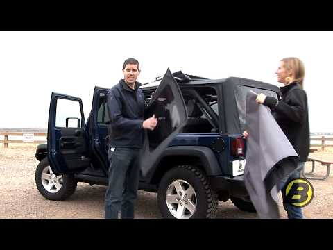 Using the soft top on your Jeep Wrangler JK