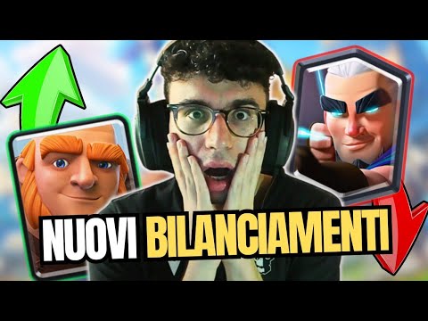 NEW BALANCE UPDATES IN ACTION! GIANT RETURNS TO META?! - CLASH ROYALE ITA