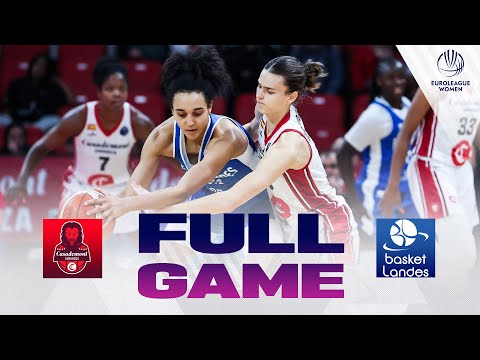 First Round | Casademont Zaragoza v Basket Landes | Full Basketball Game |  EuroLeague Women 2025-26