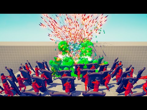 100x MIRROR SHIELD BEARER vs EVERY GOD | TABS - Totally Accurate Battle Simulator