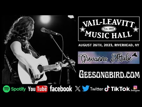Giovanna Carla Altube @ Vail-Leavitt Music Hall, Riverhead, NY - August 26th, 2023