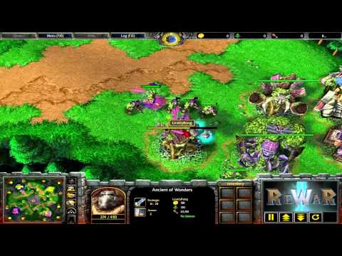 Lawliet(NE)eMaL(UD) vs Ted(UD)Fly(ORC) - Game 1 - WarCraft 3 gameplay - RN641
