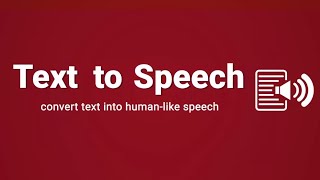 Text To Speech