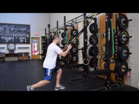 TRX Reverse Lunge