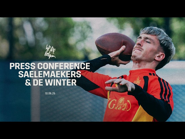 LIVESTREAM | Press conference with Koni De Winter & Alexis Saelemaekers
